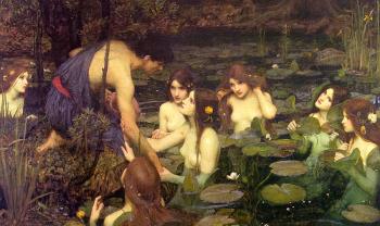 約翰 威廉姆 沃特豪斯 Hylas and the Nymphs 約翰 威廉姆 沃特豪斯 Hylas and the Nymphs